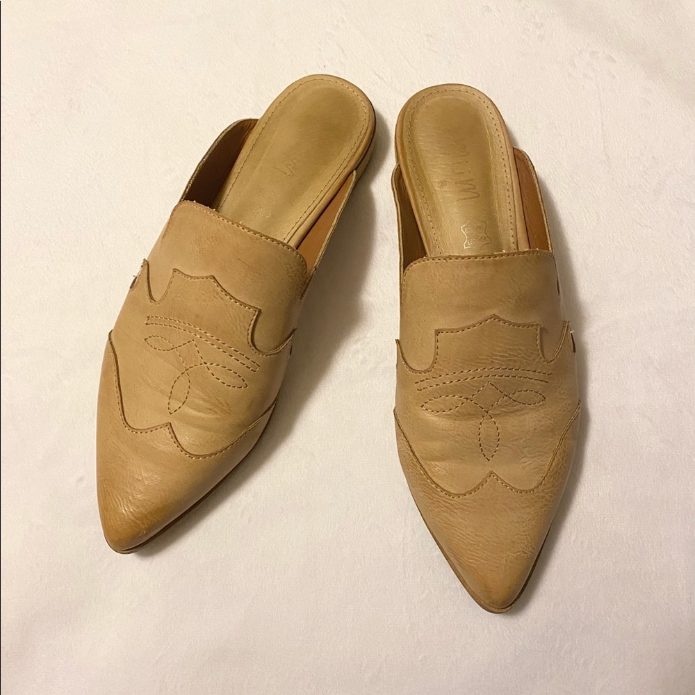 Women’s Mimi Leather Mule Slides